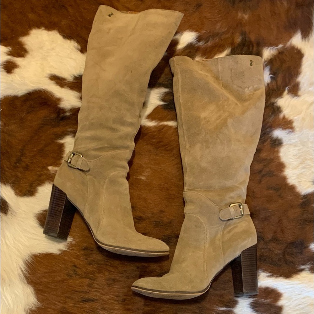 Tall Suede Boots